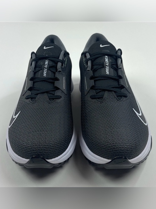 Nike Air Zoom Infinity Tour 2 Black White Mens Wide Width Golf Shoes FD0218-002